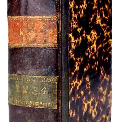 POTOCKI - PODRÓŻ DO CIEMNOGRODU cz.1-4 [komplet w 1 wol.]1820r. , pierwodruk