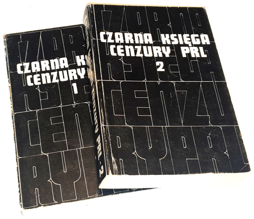 CZARNA KSIĘGA CENZURY PRL wyd.Londyn 1977-8r. 