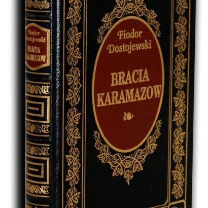 DOSTOJEWSKI - BRACIA KARAMAZOW Złota oprawa