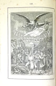 CHOCISZEWSKI- MALOWNICZY OPIS POLSKI wyd. 1907.  Oprawa w biało-czerwone płótno oprawa z Orłem polskim i Pogonią Litewską - 7