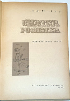MILNE- KUBUŚ PUCHATEK oraz CHATKA PUCHATKA wyd. 1954r. ilustracje - 3
