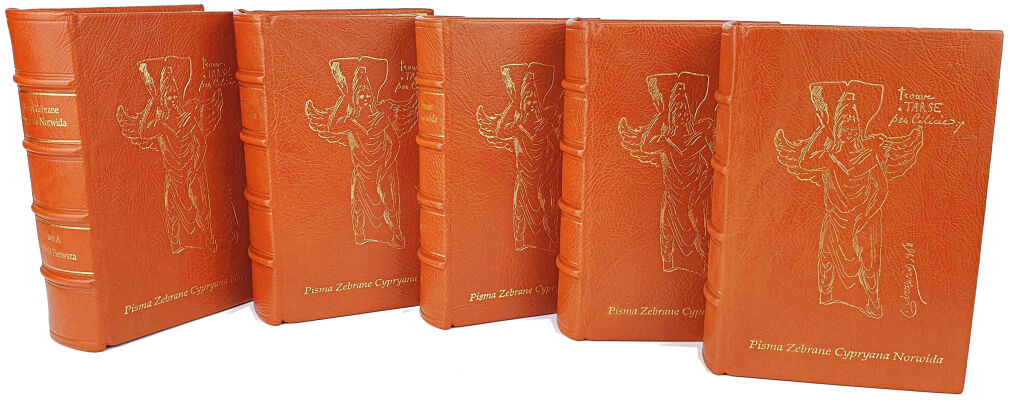 NORWID - PISMA ZEBRANE Wyd. Zenon Przesmycki. T.A cz.1-2, C, E.F [wol.1-5, komplet]