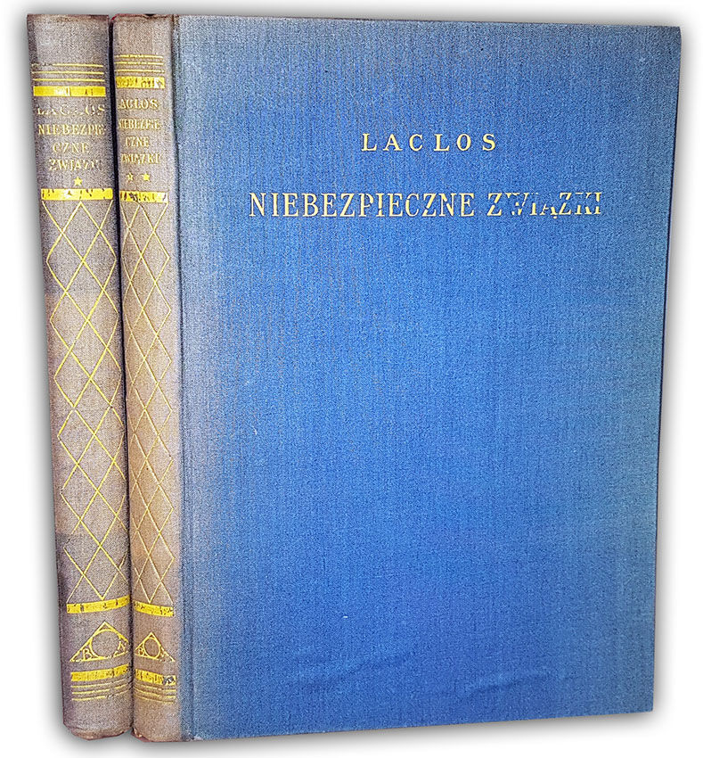 DE LACLOS - NIEBEZPIECZNE ZWIĄZKI T.1-2 Bibljoteka Boya