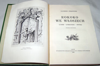 CHŁĘDOWSKI- ROKOKO WE WŁOSZECH wyd.1939 - 3