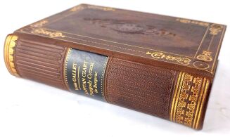 GALLET - KAPITAN CZART. PRZYGODY CYRANA DE BERGERAC T.1-3 [komplet w 1 wol.] wyd.1, 1898 - 4