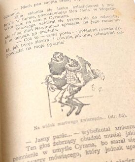 GALLET - KAPITAN CZART. PRZYGODY CYRANA DE BERGERAC T.1-3 [komplet w 1 wol.] wyd.1, 1898 - 10