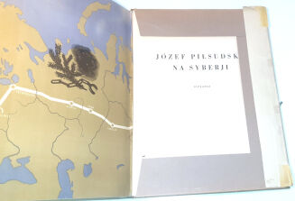 LEPECKI- JÓZEF PIŁSUDSKI NA SYBERJI -drzeworyty CHROSTOWSKI- PIĘKNY ALBUM  - 4