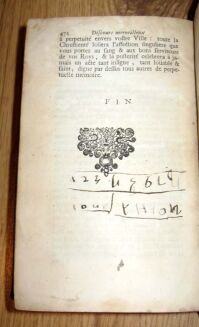 RECUEIL DE DIVERSES PIECES servans a l'Histoire  de HENRY III [HENRYK III- KRÓL POLSKI I FRANCJI] wyd. 1663 OPRAWA - 7