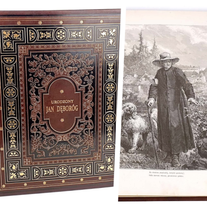 SYROKOMLA - URODZONY JAN DĘBORÓG Illustrował E. M. Andriolli. Warszawa 1880.