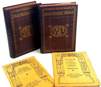 SPRINGER- LEKARZ RATUJĄCY ZDROWIE t. I-II - OPRAWA WYDAWNICZA - 2