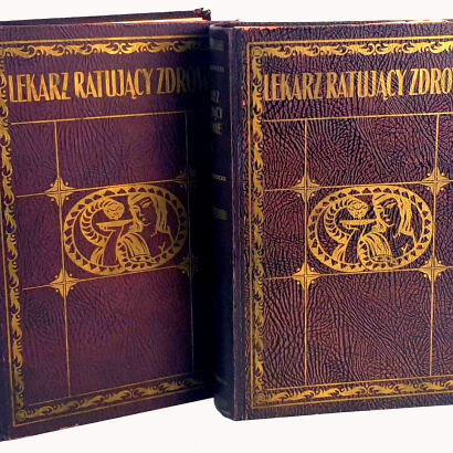 SPRINGER- LEKARZ RATUJĄCY ZDROWIE t. I-II - OPRAWA WYDAWNICZA