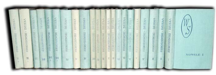 SIEROSZEWSKI- DZIEŁA t. I-XX [komplet w 22 wol.]