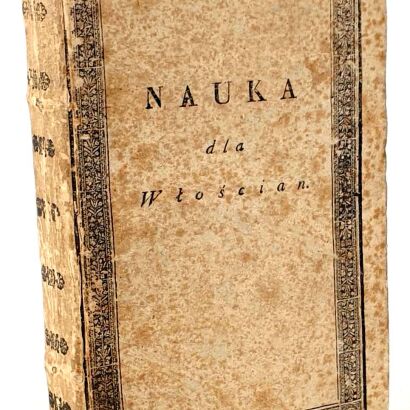 WOLICKI- NAUKA DLA WŁOŚCIAN wyd. 1831