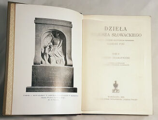SŁOWACKI- DZIEŁA t.1-3 ZŁOTA OPRAWA  - 11