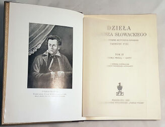 SŁOWACKI- DZIEŁA t.1-3 ZŁOTA OPRAWA  - 16