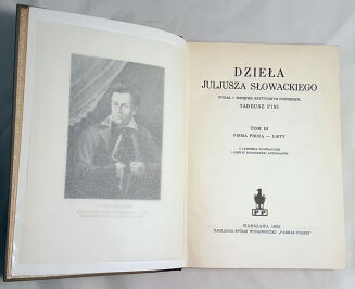 SŁOWACKI- DZIEŁA t.1-3 ZŁOTA OPRAWA  - 17