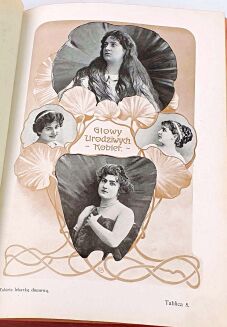 FISCHER-DÜCKELMANN - KOBIETA LEKARKĄ DOMOWĄ wyd. 1908r. secesyjna oprawa - 14