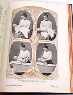 FISCHER-DÜCKELMANN - KOBIETA LEKARKĄ DOMOWĄ wyd. 1908r. secesyjna oprawa - 34