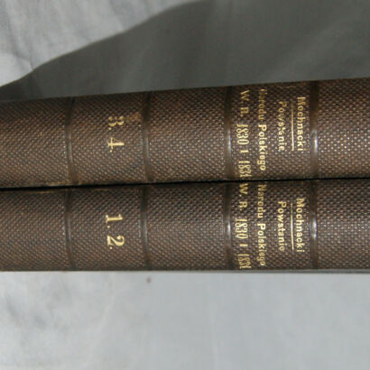 MOCHNACKI - POWSTANIE NARODU POLSKIEGO W R.1830 i 1831 Tom I-IV [komplet] 1850r.
