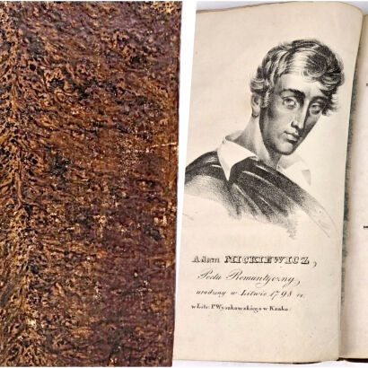 MICKIEWICZ - KONRAD WALLENROD 1828 [wyd.2]; WĘŻYK - OKOLICE KRAKOWA Kraków 1820