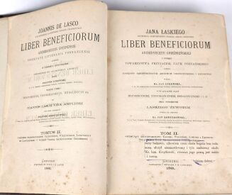 [JEDNO Z NAJWAŻNIEJSZYCH ŹRÓDEŁ PIŚMIENNYCH DO HISTORII WIELKOPOLSKIŁASKI] ŁASKI - LIBER BENEFICIORUM ARCHIDIECEZJI GNIEŹNIEŃSKIEJ t.2, mapa - 4