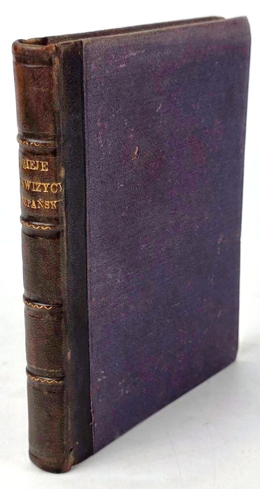 DZIEJE INKWIZYCYI HISZPAŃSKIEJ wyd. 1871r.