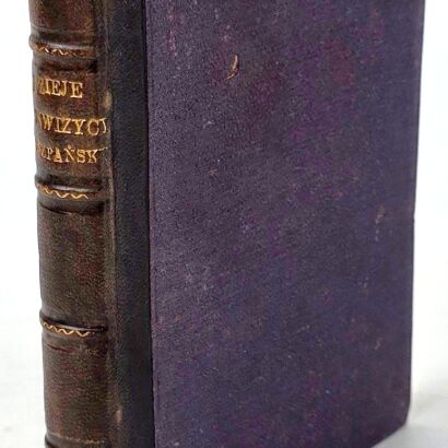 DZIEJE INKWIZYCYI HISZPAŃSKIEJ wyd. 1871r.