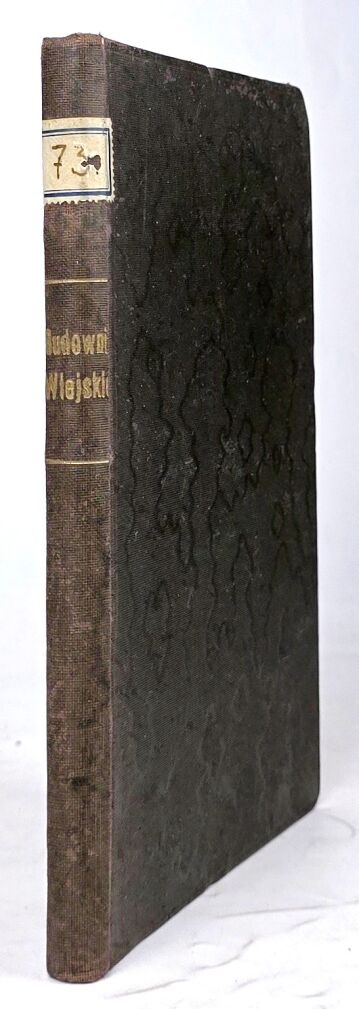 OBRĘBOWICZ - KRÓTKI ZARYS BUDOWNICTWA WIEJSKIEGO. Warszawa 1886