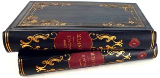 WALLACE- BEN HUR. T.1-2 [komplet w 2 wol.], wyd.1, Lwów 1889 - 3