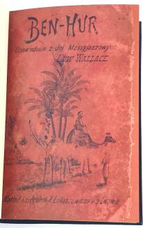 WALLACE- BEN HUR. T.1-2 [komplet w 2 wol.], wyd.1, Lwów 1889 - 6