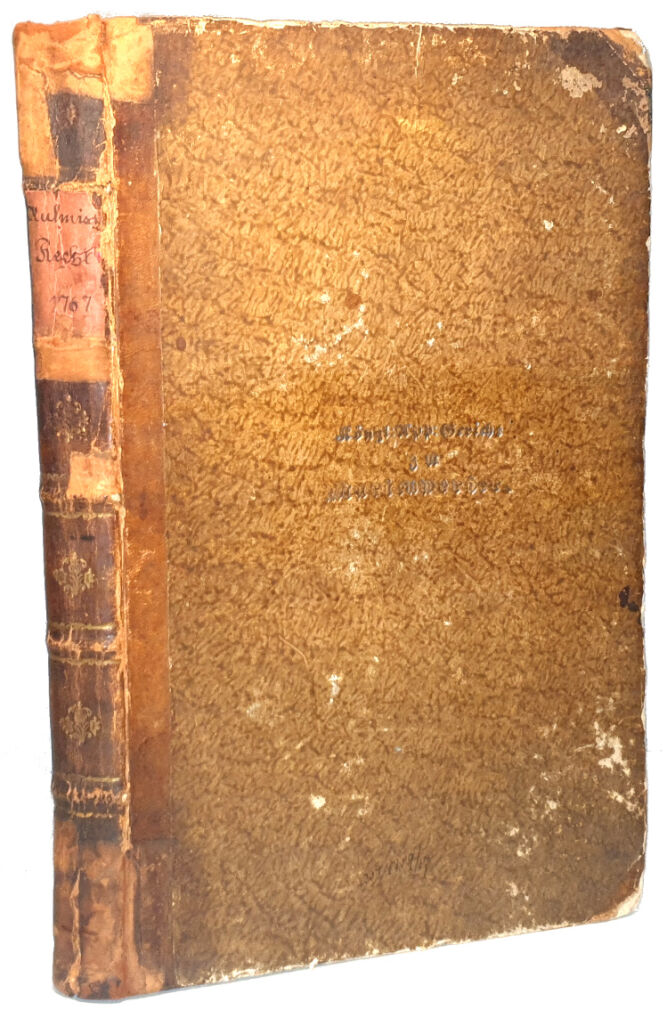 HANOW - JUS CULMENSE Gdańsk 1767. Prawo chełmińskie