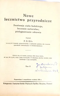 BILZ - NOWE LECZNICTWO PRZYRODNICZE t.1-2 (komplet w 2 wol.) - 7