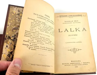 PRUS- LALKA wyd. 1897 t. 1-2 [komplet w 2 wol.] - 9
