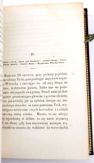 KONDRATOWICZ - WYCIECZKI PO LITWIE  w promieniach od Wilna, T.1-2 [komplet w 1 wol.] 1858 - 10