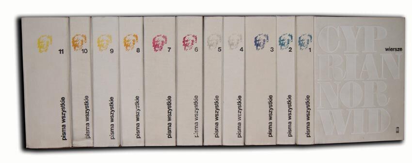 NORWID- PISMA WSZYSTKIE t. I-XI komplet
