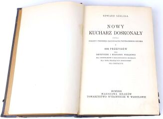 NATANSON- NOWY KUCHARZ DOSKONAŁY wyd.1929 - 2