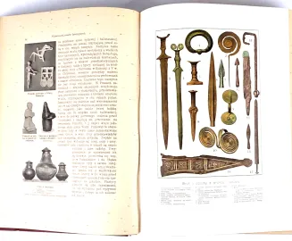 KREMER- WSZECHŚWIAT I CZŁOWIEK wyd. 1905r. t.1-5 [komplet w 5 wol.] setki ilustracji, piękny stan - 50