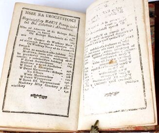 TYDZIEŃ WIELKI ALBO NABOŻEŃSTWO WIELKO-TYGODNIOWE wyd, 1786 - 7