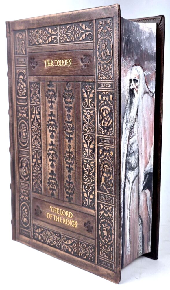 J.R.R. Tolkien - The Lord Of The Rings Exclusive Leather Binding ...