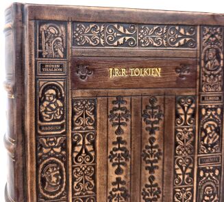 J.R.R. Tolkien - The Lord Of The Rings Exclusive Leather Binding, limited edition, copy number 60, fore edge painting - 10
