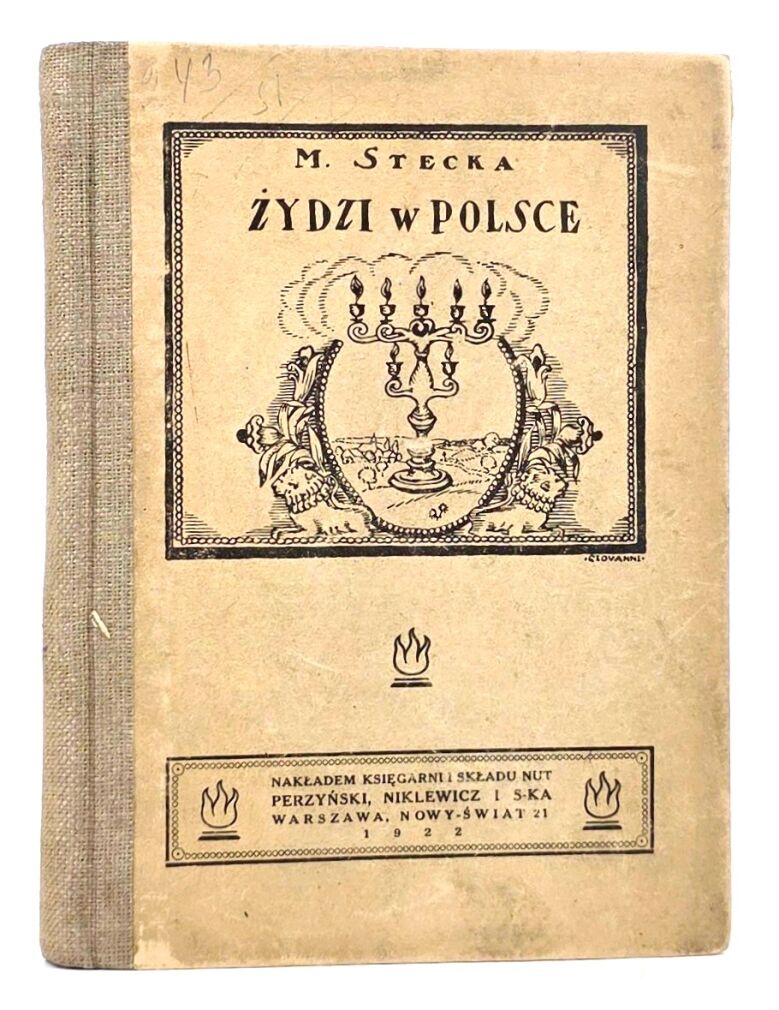 STECKA- ŻYDZI W POLSCE wyd. 1921