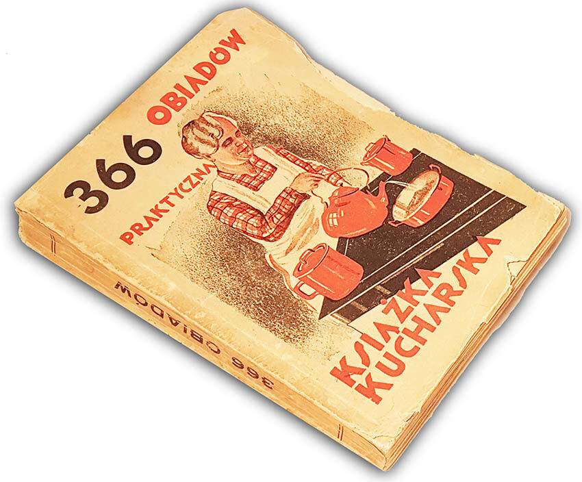 GRUSZECKA - 366 OBIADÓW książka kucharska 