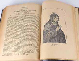 OJCA PROKOPA ŻYWOTY ŚWIĘTYCH PAŃSKICH wyd. 1901 oprawa wydawnicza, stan! - 8