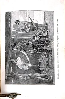 SIENKIEWICZ- POTOP z 8 rysunkami Antoniego Piotrowskiego. Oprawa sygnowana: Karol Wójcik - 6