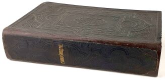 BIBLIA PISMO ŚWIĘTE STARY I NOWY TESTAMENT 1867 oprawa Kantor - 2
