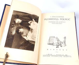 OSSENDOWSKI- PŁOMIENNA PÓŁNOC 1926 dedykacja Autora dla Kornela Makuszyńskiego - 6