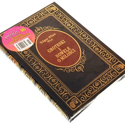 POE - GROTESKI I NOWELE MIŁOŚCI złota oprawa