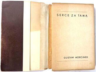 MORCINEK  - SERCE ZA TAMĄ. NOWELE. Dedykacja opatrzona autografem Autora! - 3