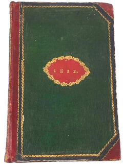 KONKOWSKI - NAUKA MATEMATYKI DO UŻYCIA SZKOŁY ELEMENTARNEY ARTYLERYI I INŻENIERÓW. T. 1, OBEYMUIĄCY ARYTMETYKĘ. Oprawa 1812 - 3
