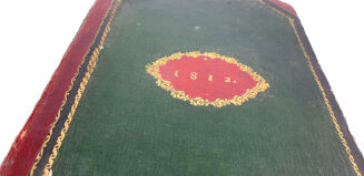 KONKOWSKI - NAUKA MATEMATYKI DO UŻYCIA SZKOŁY ELEMENTARNEY ARTYLERYI I INŻENIERÓW. T. 1, OBEYMUIĄCY ARYTMETYKĘ. Oprawa 1812 - 5